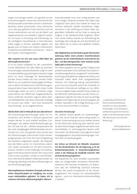 InnovatIon & MIttelstand - polytechnik