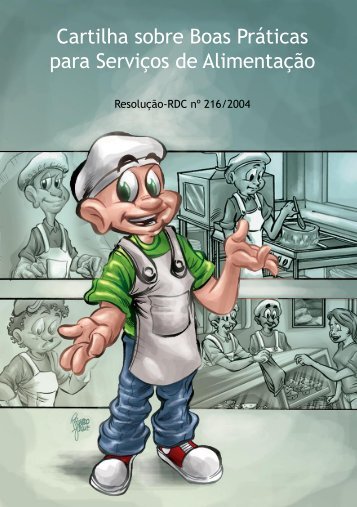Cartilha sobre Boas Práticas para Serviços de Alimentação