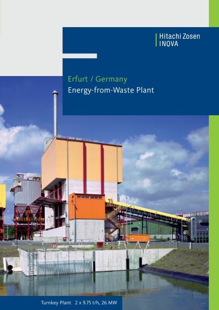 Erfurt / Germany Energy-from-Waste Plant - Hitachi Zosen Inova AG