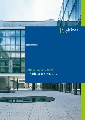 Annual Report 2010 Hitachi Zosen Inova AG