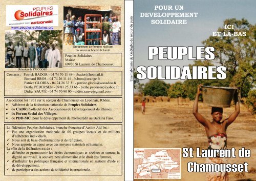 pour un developpement solidaire ici et la-bas - Peuples solidaires