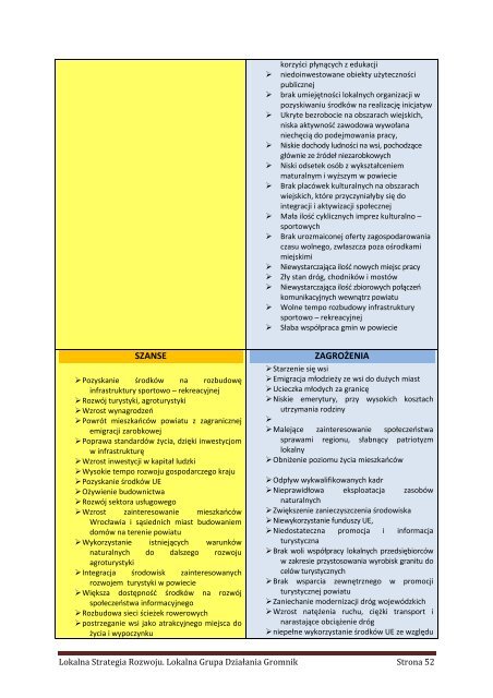 Lokalna Strategia Rozwoju - Urząd Marszałkowski Województwa ...