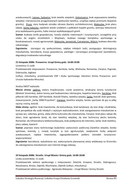 Lokalna Strategia Rozwoju - Urząd Marszałkowski Województwa ...