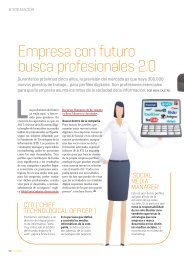 Empresa con futuro busca profesionales 2.0 - Bové Montero y ...