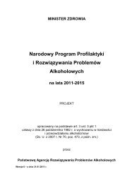 załącznik do uchwały. - Ministerstwo Zdrowia