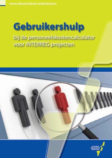 Gebruikershulp - Interreg IV A Deutschland-Nederland