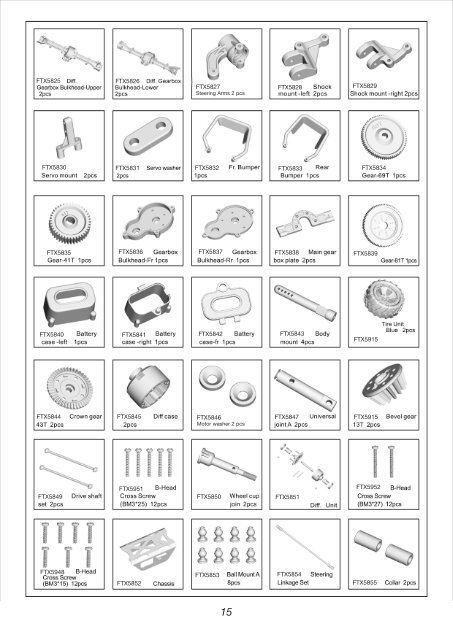 Spyder Parts List - CML Distribution