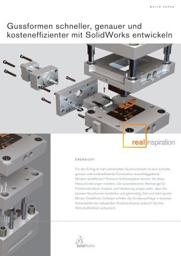 Gussformen schneller, genauer und ...  - MB CAD GmbH