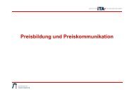 Preisbildung und Preiskommunikation - Ita.pagimo.de