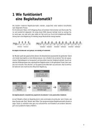 1 Wie funktioniert eine Begleitautomatik? - PPVMedien