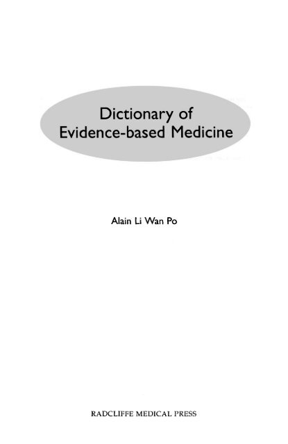 Dictionary of Evidence-based Medicine.pdf