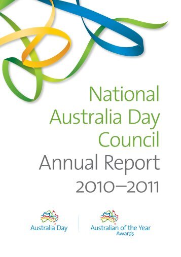 NADC Annual Report 2010 - 2011 - Australia Day