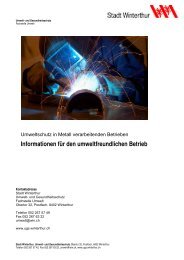 Umweltschutz in Metall verarbeitenden Betrieben (PDF, 184 KB)