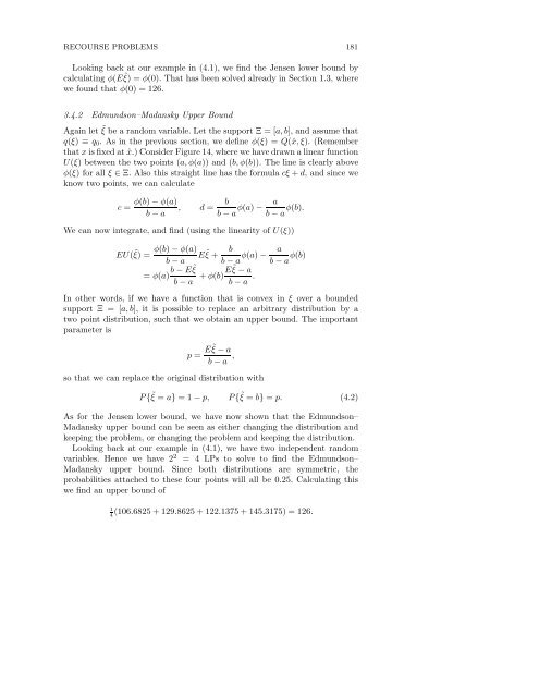 Stochastic Programming - Index of