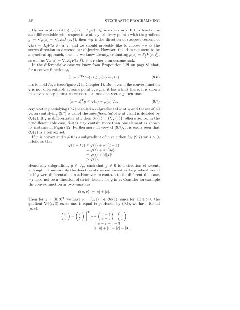 Stochastic Programming - Index of