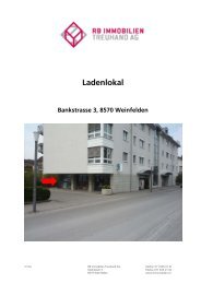 Ladenlokal - RB Immobilien Treuhand AG