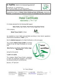 Halal Certificate - sagacook.com
