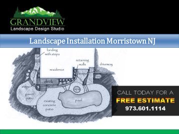 Landscape Installation Morristown NJ