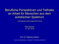 Vortrag Prof. Dr. Matthias Dalferth, Hochschule Regensburg