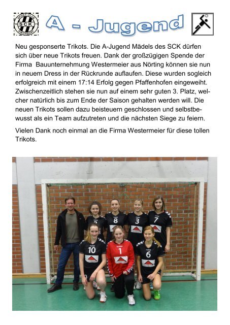 S'Neiaste vom SCK 01/2015