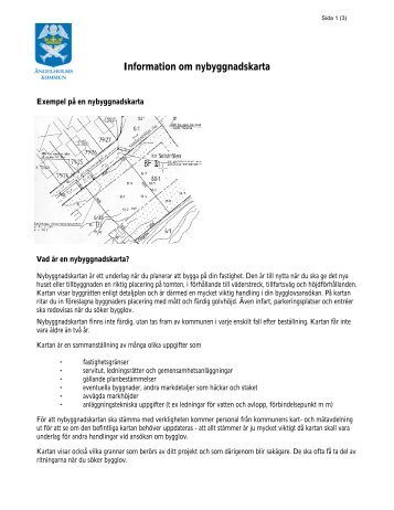 Beställning av nybyggnadskarta - Ängelholms kommun