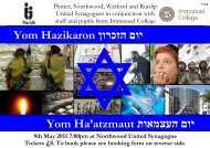 ××××¨×× ××× Yom Hazikaron ××¢×¦××××ª ××× Yom Ha'atzmaut - Pelorous