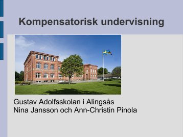 Kompensatorisk undervisning