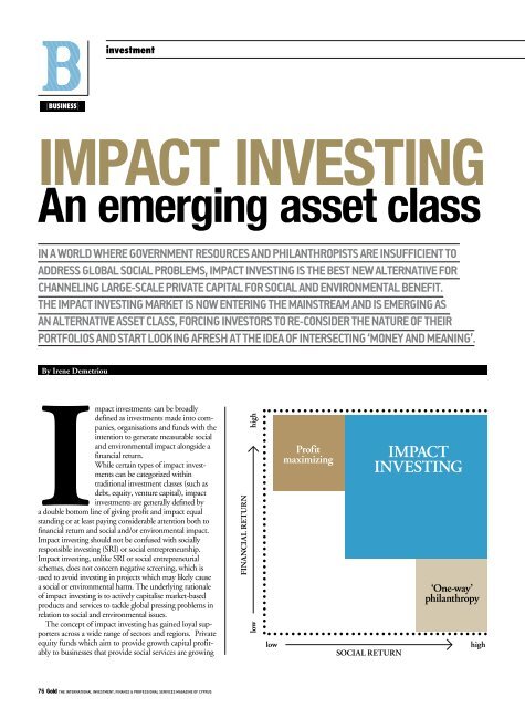 impact investing - an emerging asset class.pdf - Andreas Neocleous ...