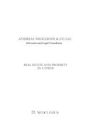 Real Estate and Property in Cyprus - Andreas Neocleous & Co