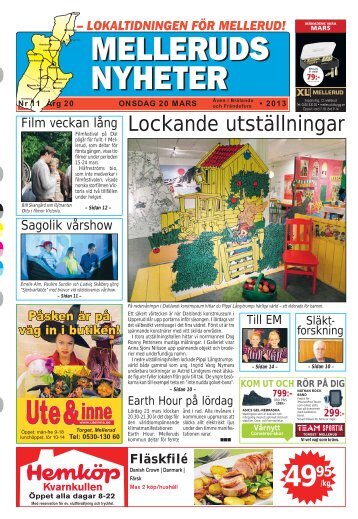 lokaltidningen fÃ¶r mellerud! - Melleruds Nyheter