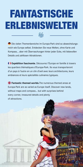 Europa-Park Attraktionsprospekt Sommer 2024