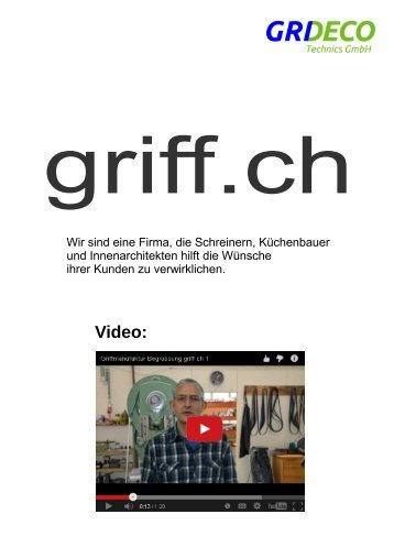 griff.ch Video