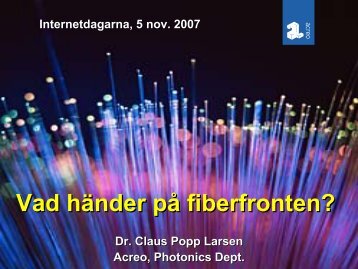 Bilder - Internetdagarna