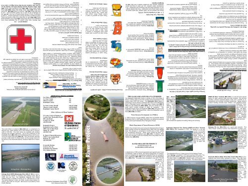 Kaskaskia River Project 911 Map - HeartLands Conservancy