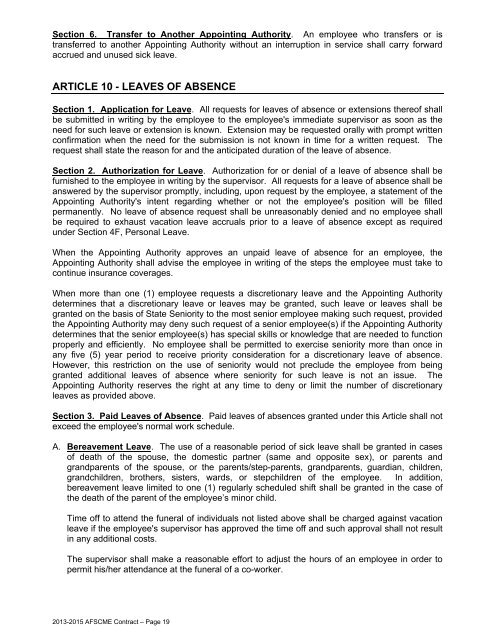 AFSCME Contract - MMB Home - Minnesota Management & Budget