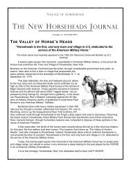 the new horseheads journal - Village of Horseheads