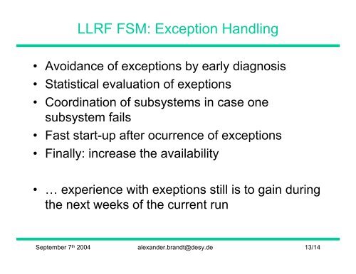 Improvements in LLRF Control Algorithms and Automation - Desy