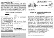16. Mai bis 22. Mai 2011 - Pastoralverbund Welver-Scheidingen