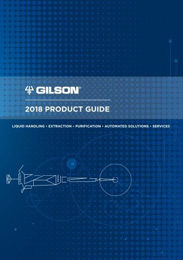 GILSON Manual Liquid Handling-Catalogue