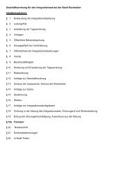 GeschÃ¤ftsordnung des Integrationsrates - Integration Eschweiler