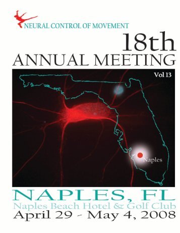 2008 Program - Society for the Neural Control of Movement