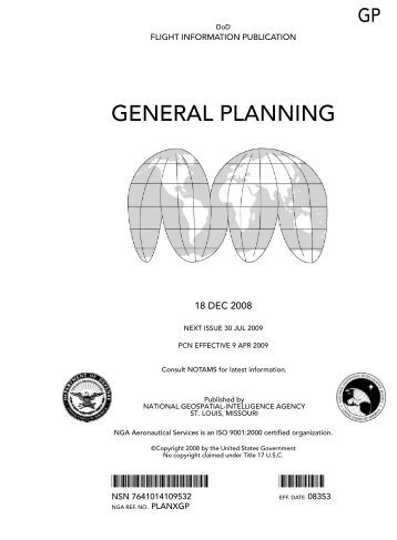 GENERAL PLANNING - CNATRA - The US Navy