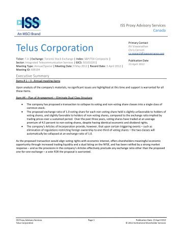 Telus Corporation