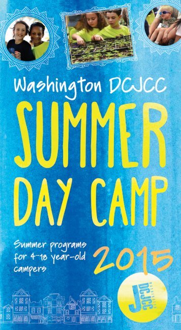 2015 Washington DCJCC Summer Day Camp