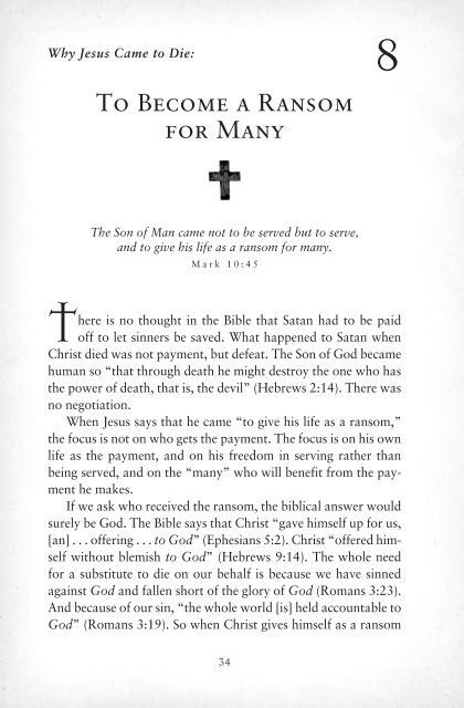 Why Jesus Came To why-jesus-came-to