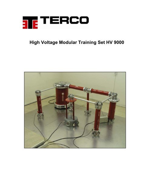 High Voltage Modular Training Set HV 9000 - Terco