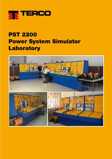 PST 2200 Power System Simulator Laboratory - Terco