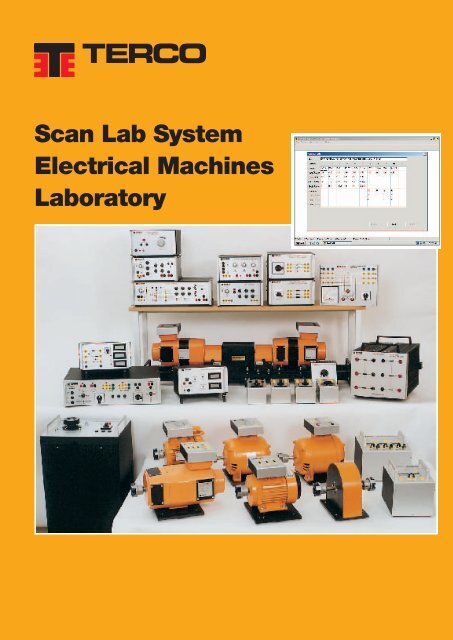 Scan Lab System Electrical Machines Laboratory - Terco