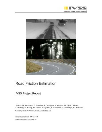 Road Friction Estimation