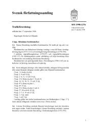 TrafikfÃ¶rordning - Notisum